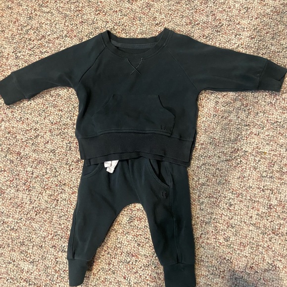 Little Bipsy Other - Little Bipsy Black Kids Jogger Set